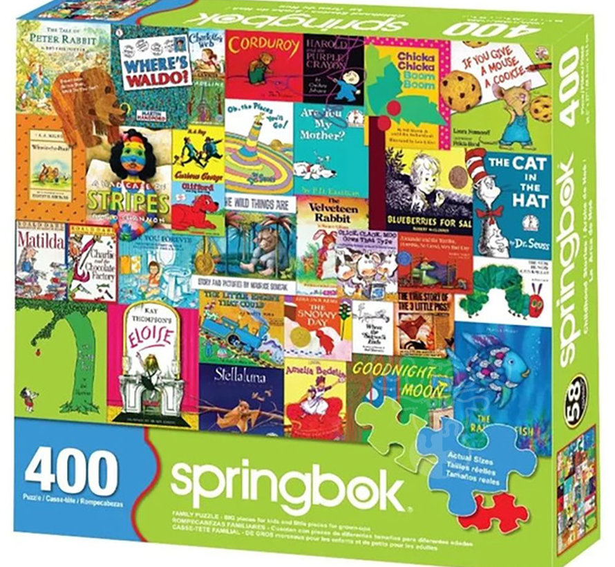 Springbok Childhood Stories Family Puzzle 400pcs