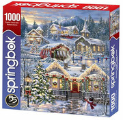 Springbok Springbok Christmas Village Puzzle 1000pcs RETIRED