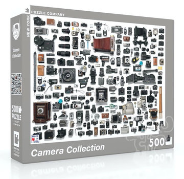 New York Puzzle Company FINAL SALE New York Puzzle Co. JGS: Camera Collection Puzzle 500pcs
