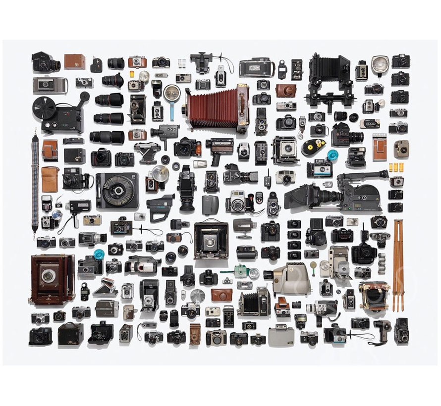 FINAL SALE New York Puzzle Co. JGS: Camera Collection Puzzle 500pcs
