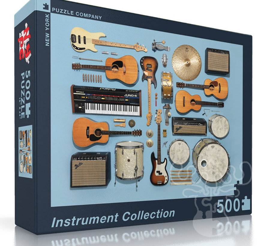 New York Puzzle Co. JGS: Instrument Collection Puzzle 500pcs