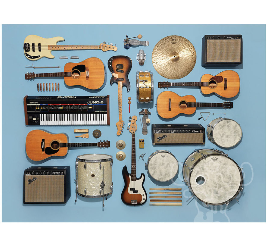 New York Puzzle Co. JGS: Instrument Collection Puzzle 500pcs