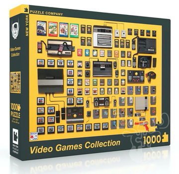 New York Puzzle Company New York Puzzle Co. JGS: Video Games Collection Puzzle 1000pcs