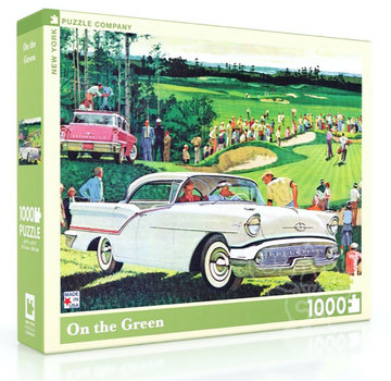 New York Puzzle Company New York Puzzle Co. General Motors: On the Green Puzzle 1000pcs