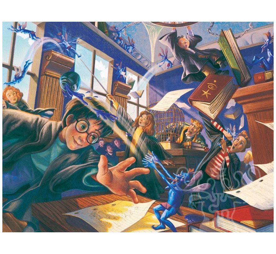 New York Puzzle Co. Harry Potter: Pixie Mayhem Mini Puzzle 100pcs
