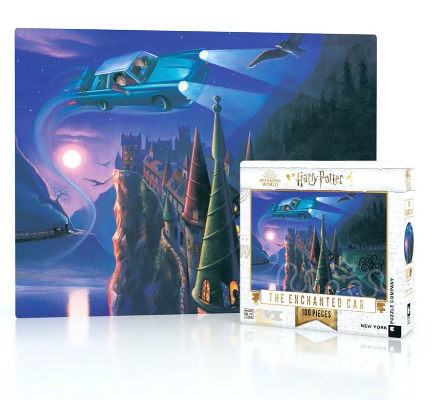 New York Puzzle Co. Harry Potter: The Enchanted Car Mini Puzzle 100pcs