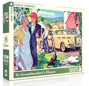 New York Puzzle Company New York Puzzle Co. General Motors: To Grandmother's House Puzzle 1000pcs