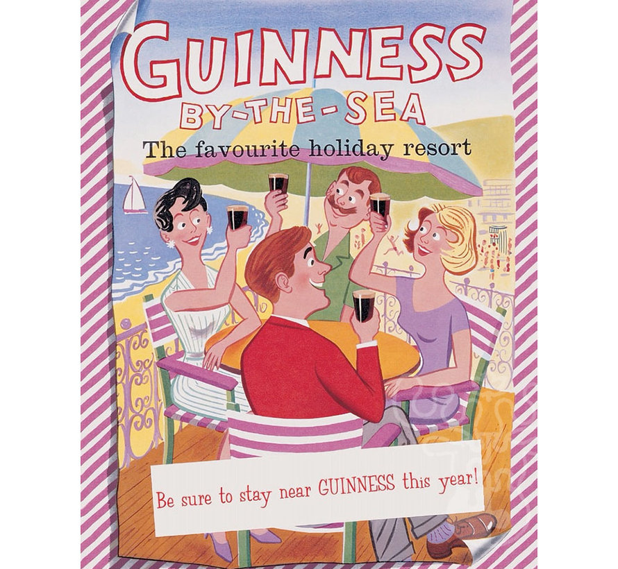 New York Puzzle Co. Guinness: Guinness by the Sea Puzzle 500pcs
