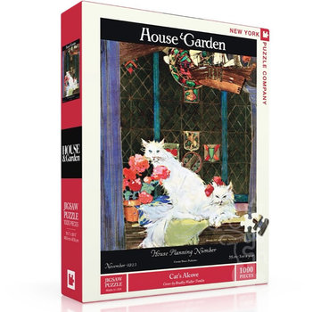 New York Puzzle Company New York Puzzle Co. House & Garden: Cat's Alcove Puzzle 1000pcs