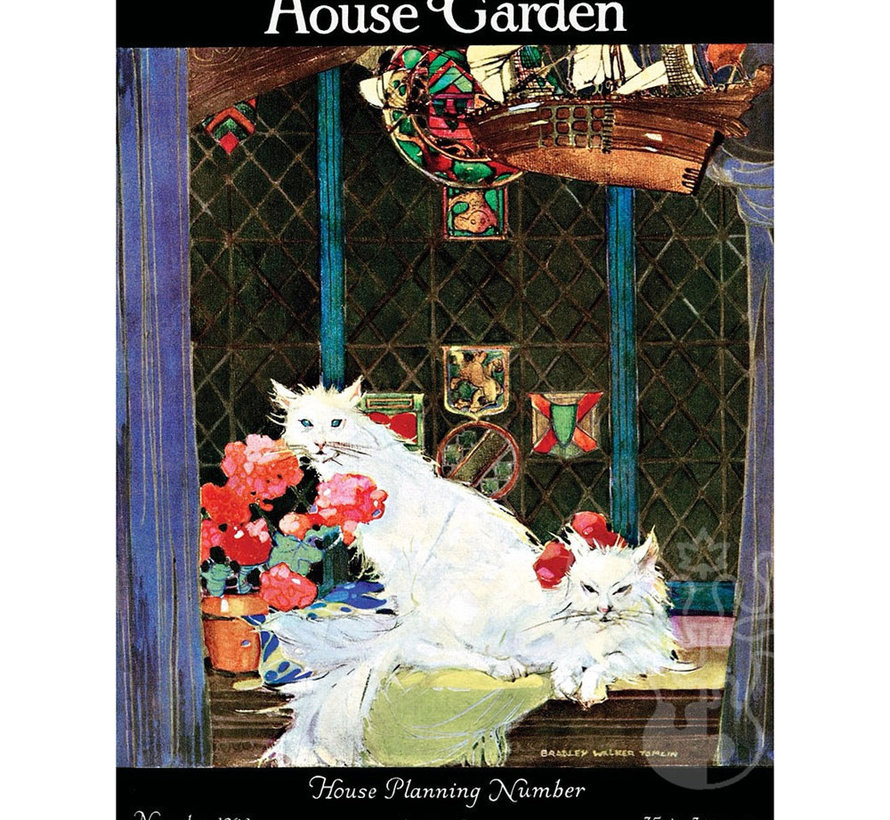 New York Puzzle Co. House & Garden: Cat's Alcove Puzzle 1000pcs