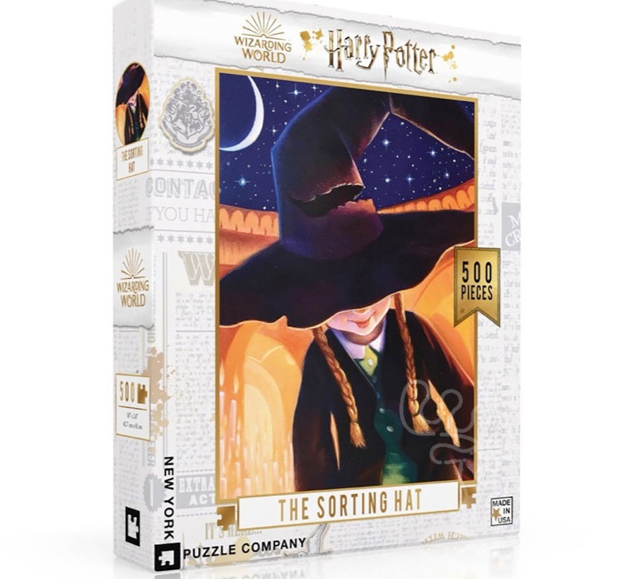 New York Puzzle Co. Harry Potter: The Sorting HatPuzzle 500pcs