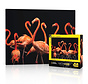 New York Puzzle Co. National Geographic: PhotoArk Flamingos Mini Puzzle 100pcs
