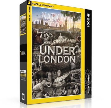 New York Puzzle Company New York Puzzle Co. National Geographic: Under London Puzzle 1000pcs