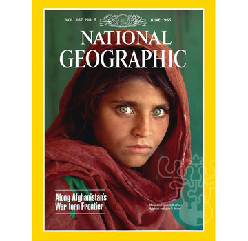 New York Puzzle Company FINA SALE New York Puzzle Co. National Geographic: Haunted Eyes Puzzle 500pcs