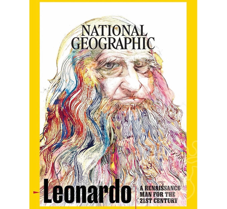 FINAL SALE New York Puzzle Co. National Geographic: Leonardo da Vinci Puzzle 1000pcs