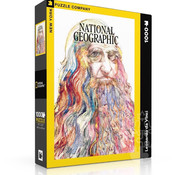 New York Puzzle Company FINAL SALE New York Puzzle Co. National Geographic: Leonardo da Vinci Puzzle 1000pcs