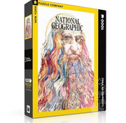 New York Puzzle Company New York Puzzle Co. National Geographic: Leonardo da Vinci Puzzle 1000pcs