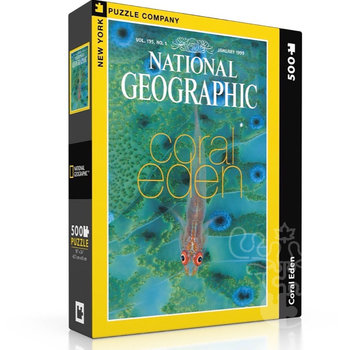New York Puzzle Company FINAL SALE New York Puzzle Co. National Geographic: Coral Eden Puzzle 500pcs**