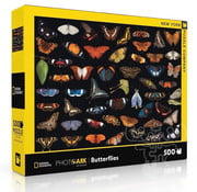 New York Puzzle Company New York Puzzle Co. National Geographic: Photo Ark Butterflies Puzzle 500pcs