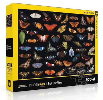 New York Puzzle Company FINAL SALE New York Puzzle Co. National Geographic: Photo Ark Butterflies Puzzle 500pcs