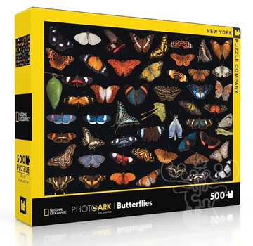 New York Puzzle Company New York Puzzle Co. National Geographic: Photo Ark Butterflies Puzzle 500pcs