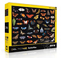 New York Puzzle Co. National Geographic: Photo Ark Butterflies Puzzle 500pcs