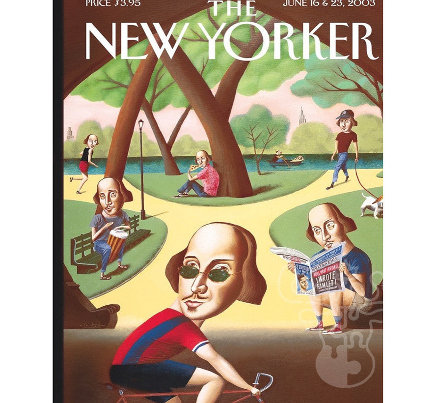 New York Puzzle Co. The New Yorker: Shakespeare in the Park Mini Puzzle 100pcs