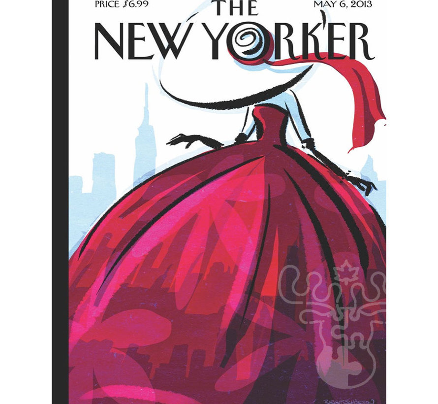 New York Puzzle Co. The New Yorker: City Flair Mini Puzzle 100pcs