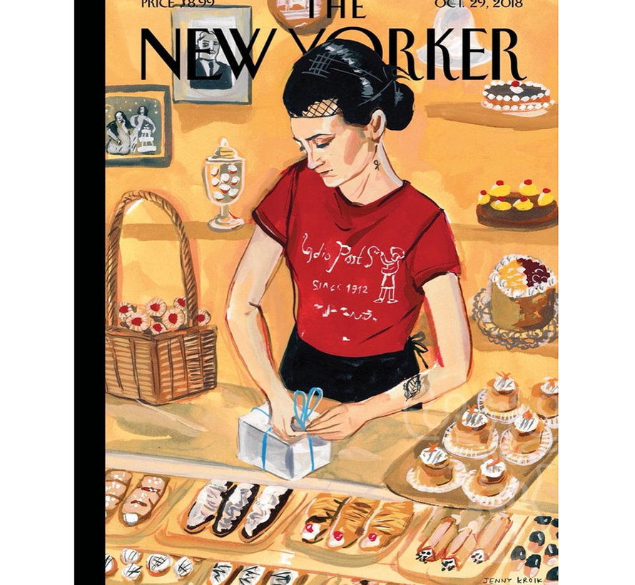 New York Puzzle Co. The New Yorker: Arthur Avenue Mini Puzzle 100pcs