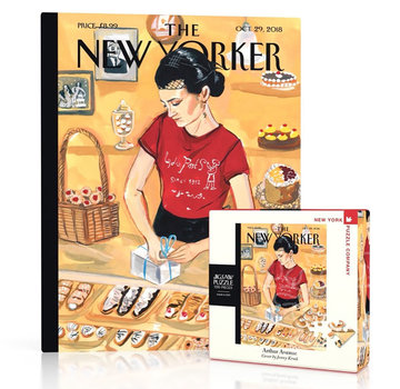 New York Puzzle Company New York Puzzle Co. The New Yorker: Arthur Avenue Mini Puzzle 100pcs