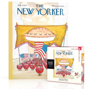 New York Puzzle Company New York Puzzle Co. The New Yorker: Apple Pie Parade Mini Puzzle 100pcs