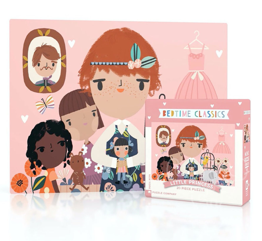 New York Puzzle Co. PRH Bedtime Classics: Little Princess Mini Puzzle 20pcs