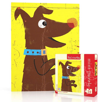 New York Puzzle Company New York Puzzle Co. Paul Thurby: Happy Dog Mini Puzzle 20pcs