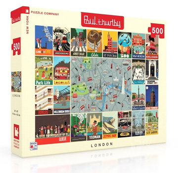 New York Puzzle Company New York Puzzle Co. Paul Thurby: London Puzzle 500pcs