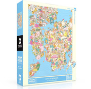New York Puzzle Company FINAL SALE New York Puzzle Co. MTA: City of Dreamers Puzzle 1000pcs