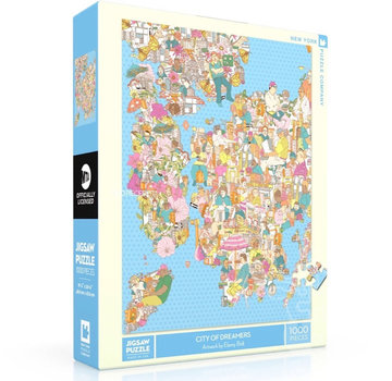 New York Puzzle Company FINAL SALE New York Puzzle Co. MTA: City of Dreamers Puzzle 1000pcs