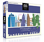 New York Puzzle Co. MTA: Travels Thru New York City Panoramic Puzzle 500pcs