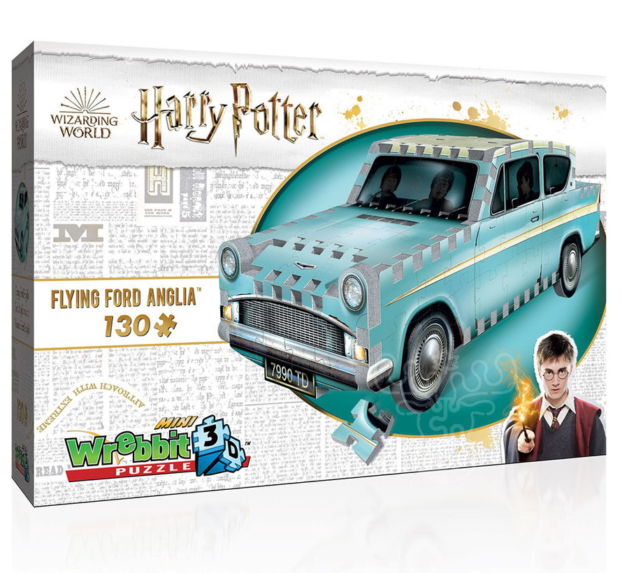 Wrebbit Harry Potter Flying Ford Anglia™ Mini Puzzle 130pcs
