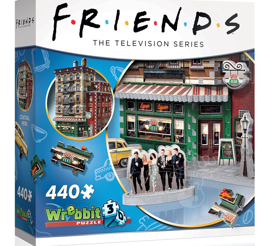 Wrebbit Friends: Central Perk Puzzle 440pcs