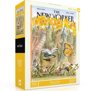 New York Puzzle Company New York Puzzle Co. The New Yorker: Blossom Time Puzzle 1500pcs