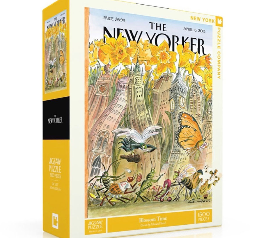 New York Puzzle Co. The New Yorker: Blossom Time Puzzle 1500pcs