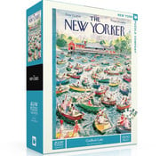 New York Puzzle Company New York Puzzle Co. The New Yorker: Gridlock Lake Puzzle 1500pcs