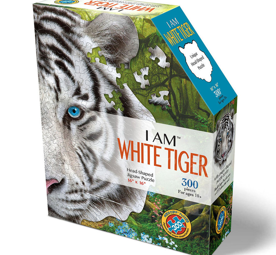 Madd Capp I Am White Tiger Puzzle 300pcs