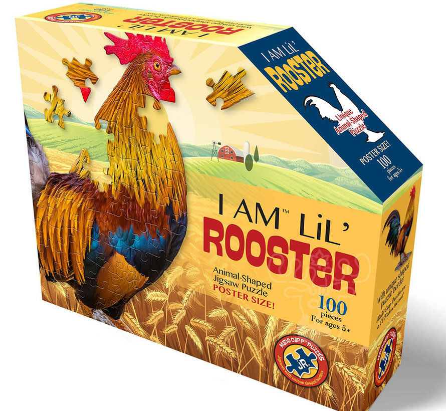 Madd Capp I Am Lil' Rooster Puzzle 100pcs