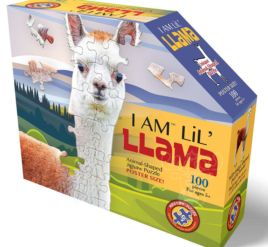 Madd Capp I Am Lil' Llama Puzzle 100pcs