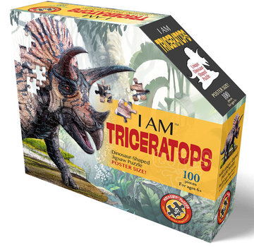 Madd Capp Games Madd Capp I Am Triceratops Puzzle 100pcs