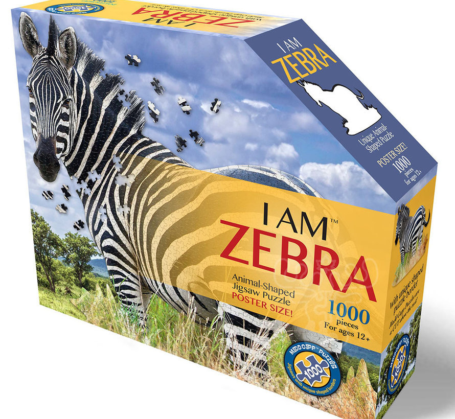 Madd Capp I Am Zebra Puzzle 1000pcs