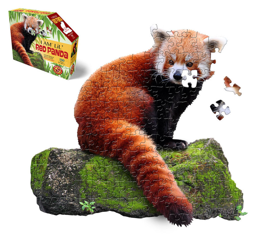 FINAL SALE Madd Capp I Am Lil' Red Panda Puzzle 100pcs