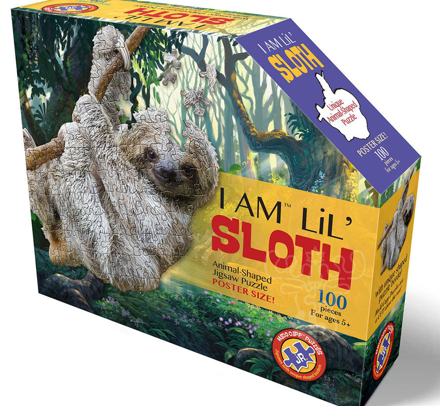 Madd Capp I Am Lil' Sloth Puzzle 100pcs