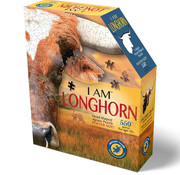 Madd Capp Games FINAL SALE Madd Capp I Am Longhorn Puzzle 550pcs